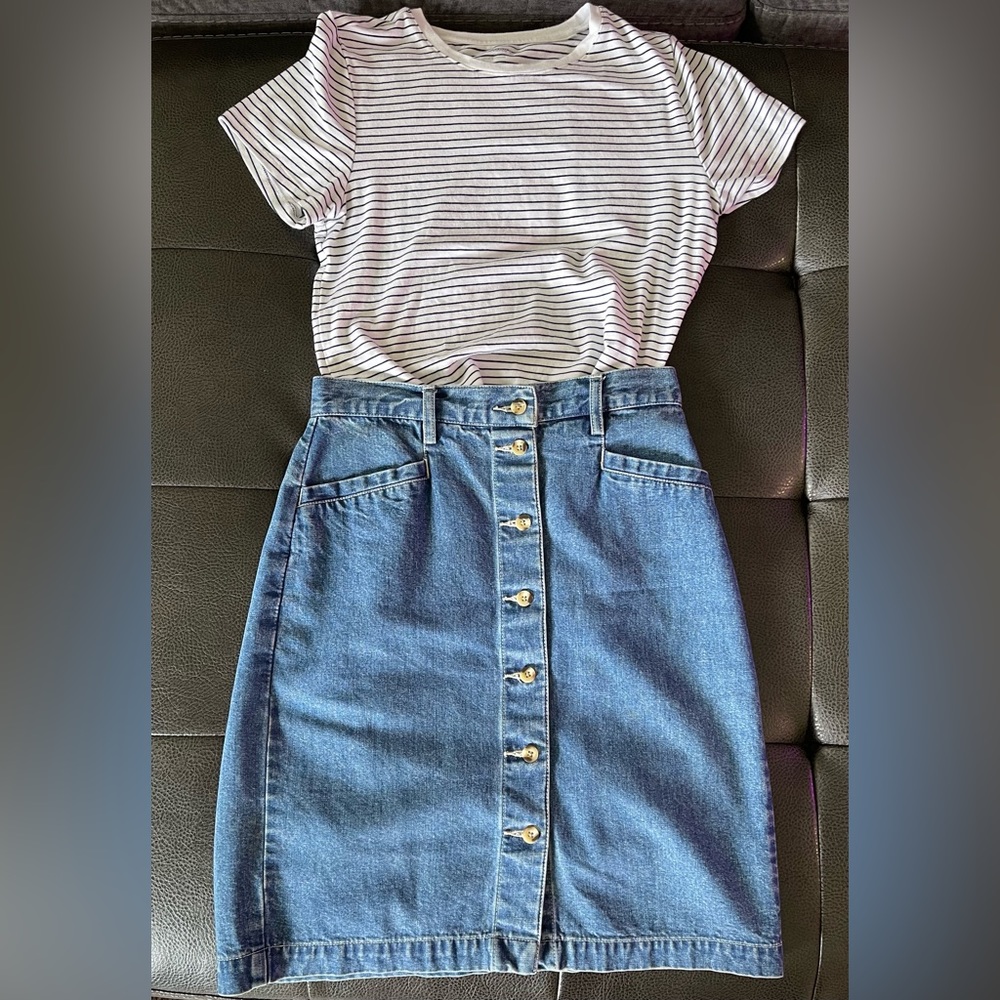 Eddie Bauer vintage jean skirt